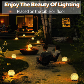Coroor ground lights guide paths and add festive mood for holidays and parties