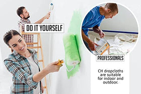 Curtain-use versatility of Corporate Hills canvas painters drop cloth for window coverings