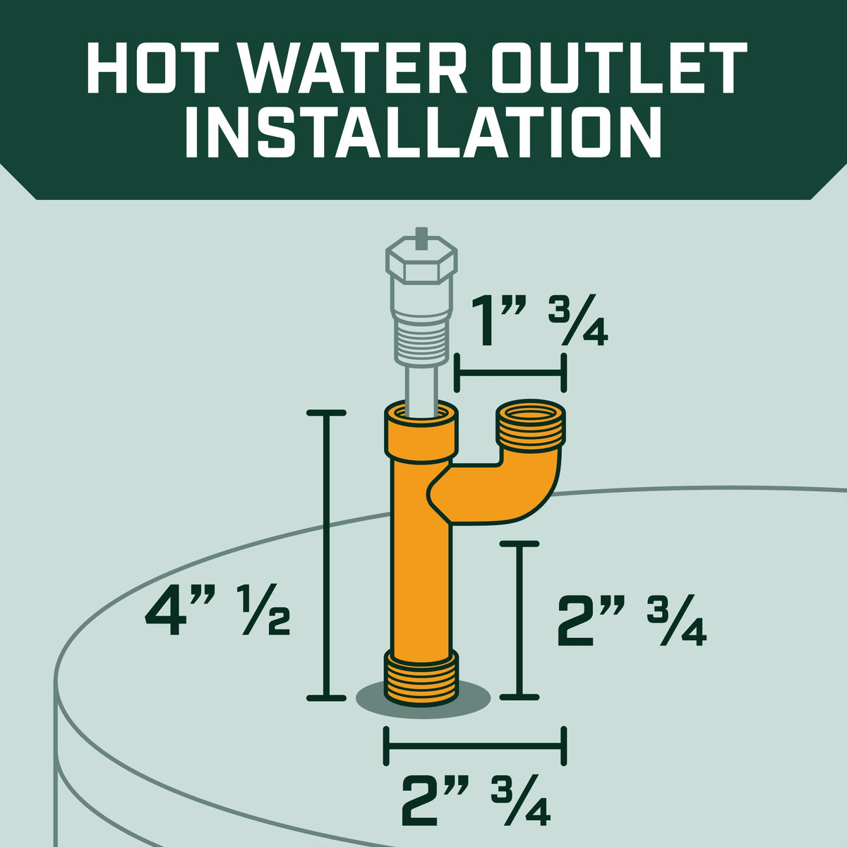 Energy-saving design reduces sediment buildup and improves hot water performance.