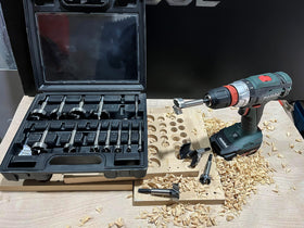Cortool 16-piece kit boosts efficiency with extra-sharp spurs for smooth cuts.