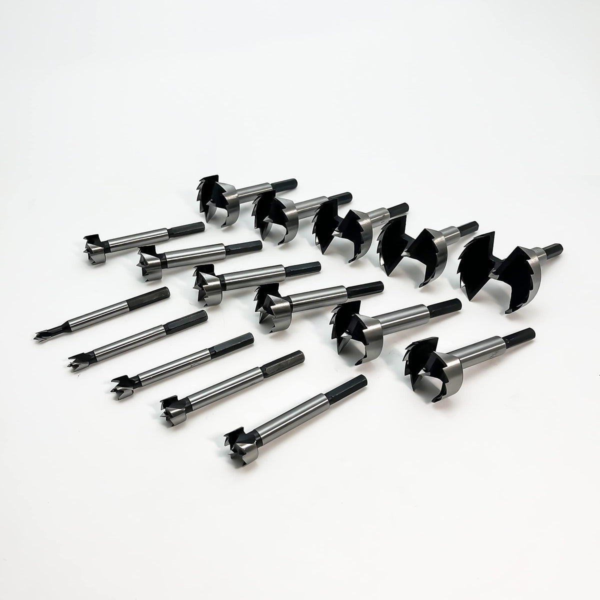Cortool hex-shank design prevents slipping during woodworking tasks.