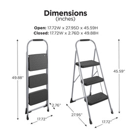 Cosco 11408PBL1E lightweight design for easy room-to-room transport.