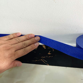 COSIMIXO Blue Original tape applied firmly for secure masking.