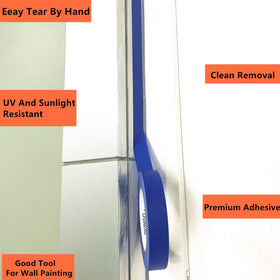 COSIMIXO Blue Original tape under sunlight showing UV resistance.