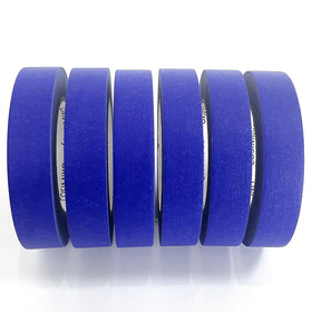 COSIMIXO Blue Original tape on wall edge for clean, crisp lines.