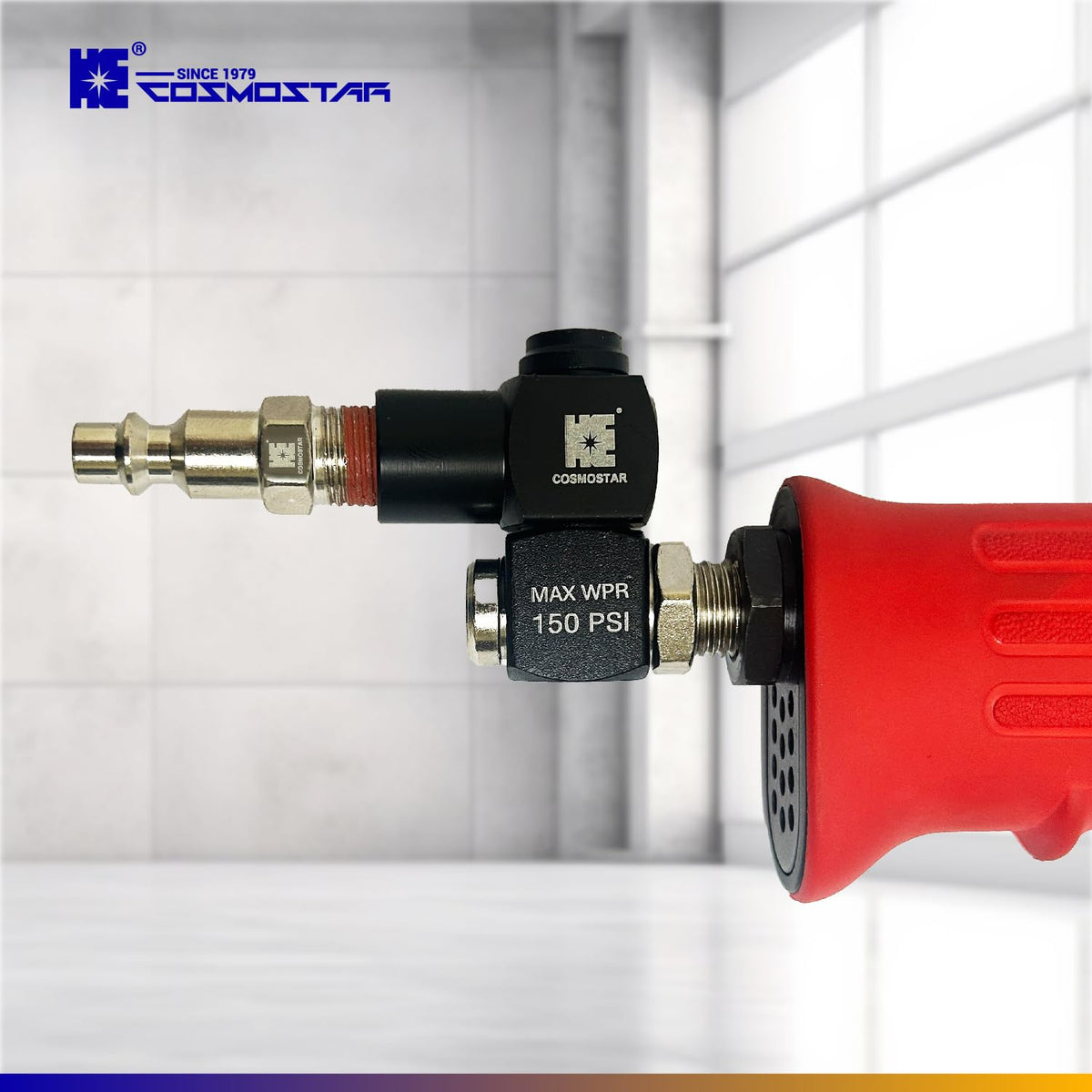 Cosmostar 1/4-inch NPT threads fit for quick installation