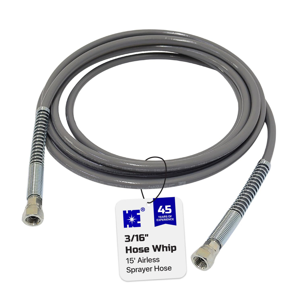 Cosmostar 316 hose flexibility for smooth, kink-free painting.