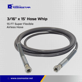 Cosmostar 3300psi capacity supports high-pressure spraying tasks.