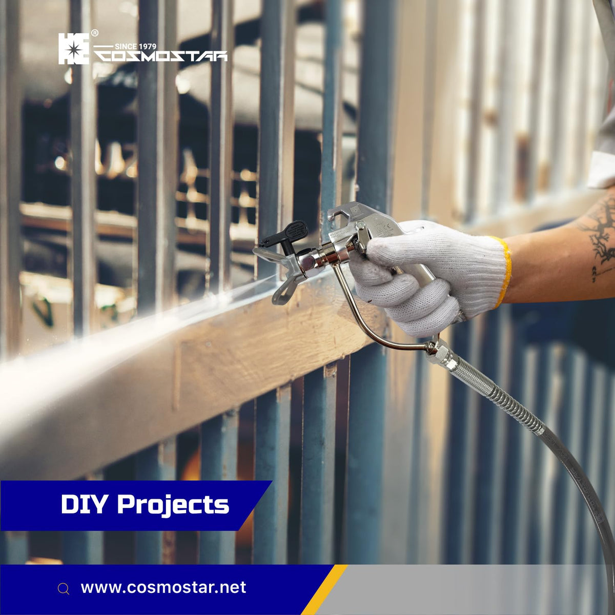 Cosmostar easy-control precision improves workflow and accuracy.