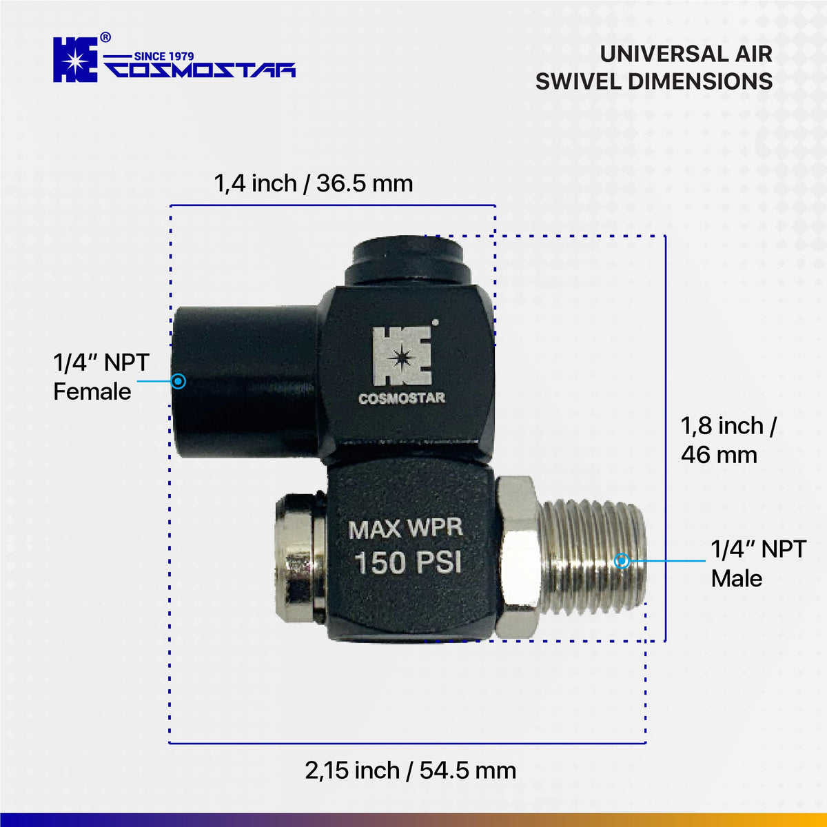Cosmostar keeps hoses flat on the floor reducing wear