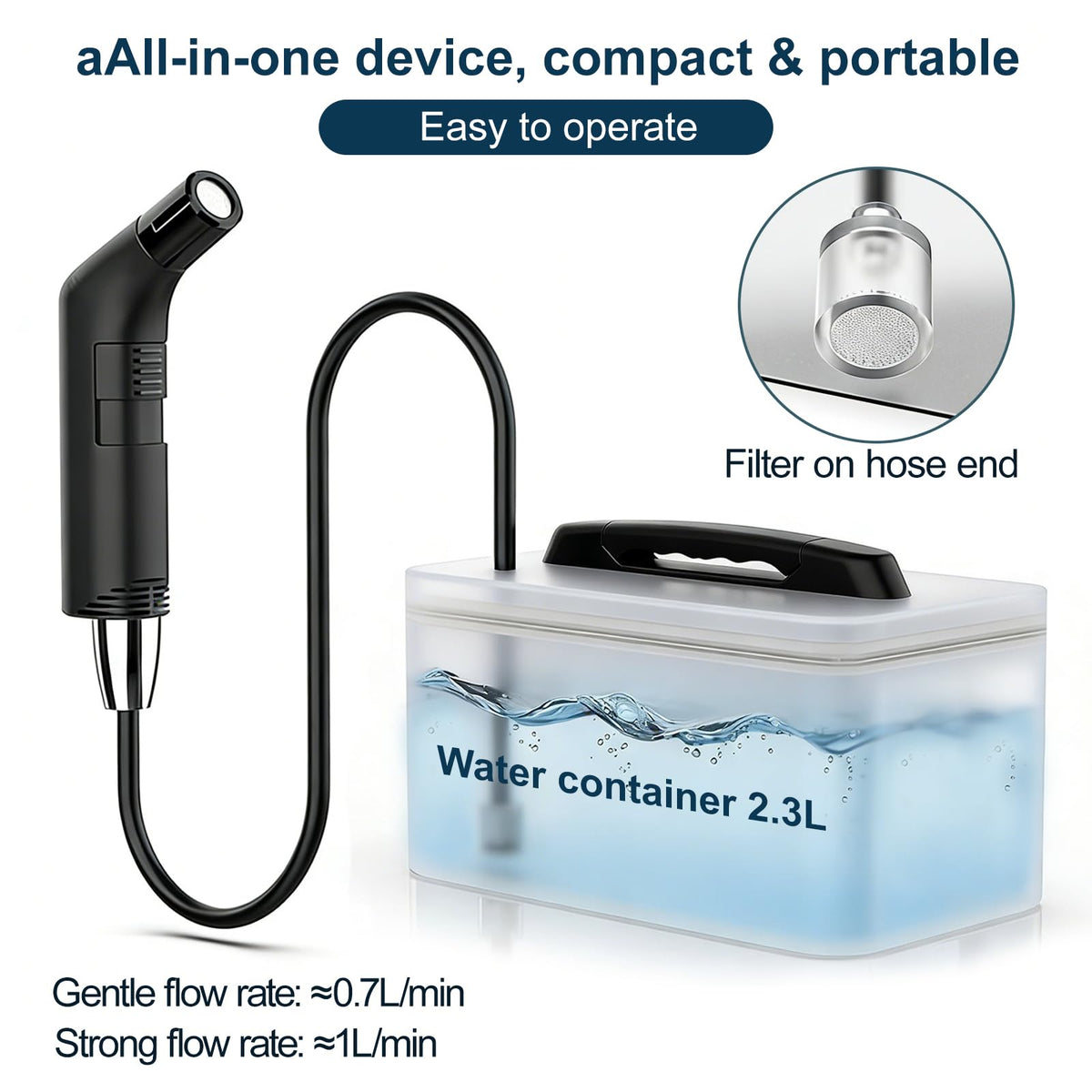 COSWE USB-rechargeable system enables cord-free charging.
