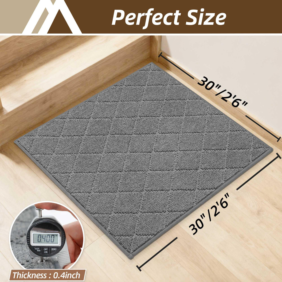 COSY HOMEER durable polyester with reinforced edges prevents fraying.