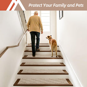 COSY HOMEER beige mats are suitable for homes with pets