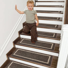 Cosy Homeer machine-washable stair treads for easy cleaning