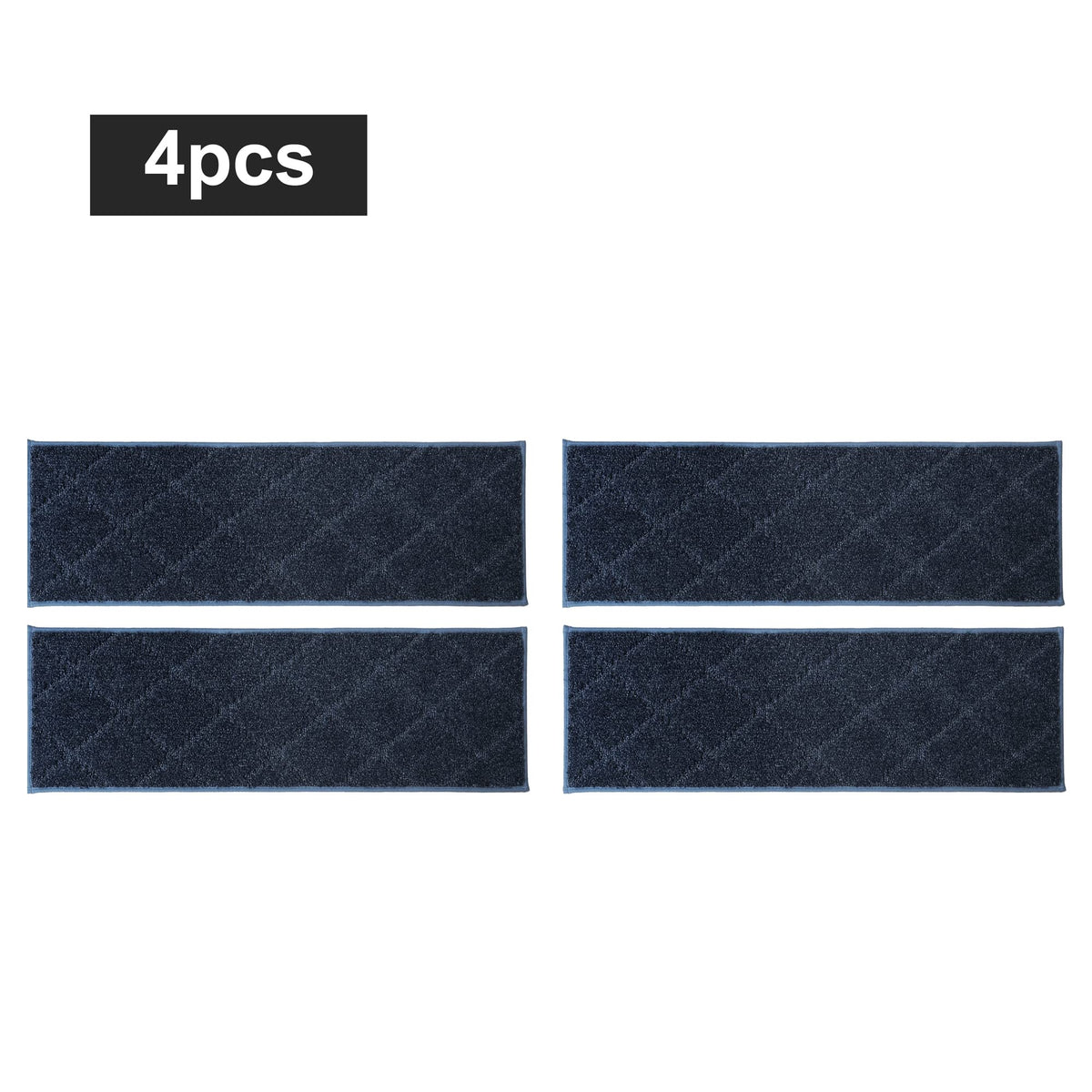 COSY HOMEER navy indoor stair rugs with easy maintenance