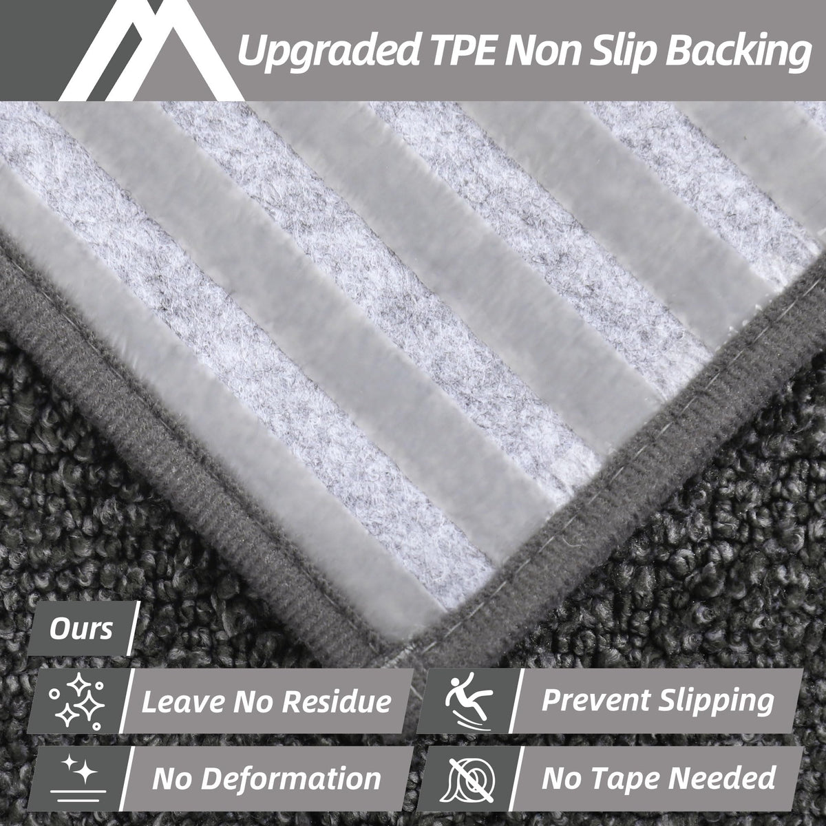 COSY HOMEER pet-friendly stair mats support pets and kids on stairs safely.