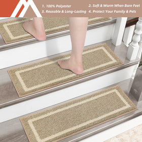 COSY HOMEER machine-washable stair treads for easy cleaning
