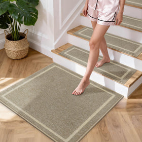 COSY HOMEER 30x30 inch size fits most stair landings.