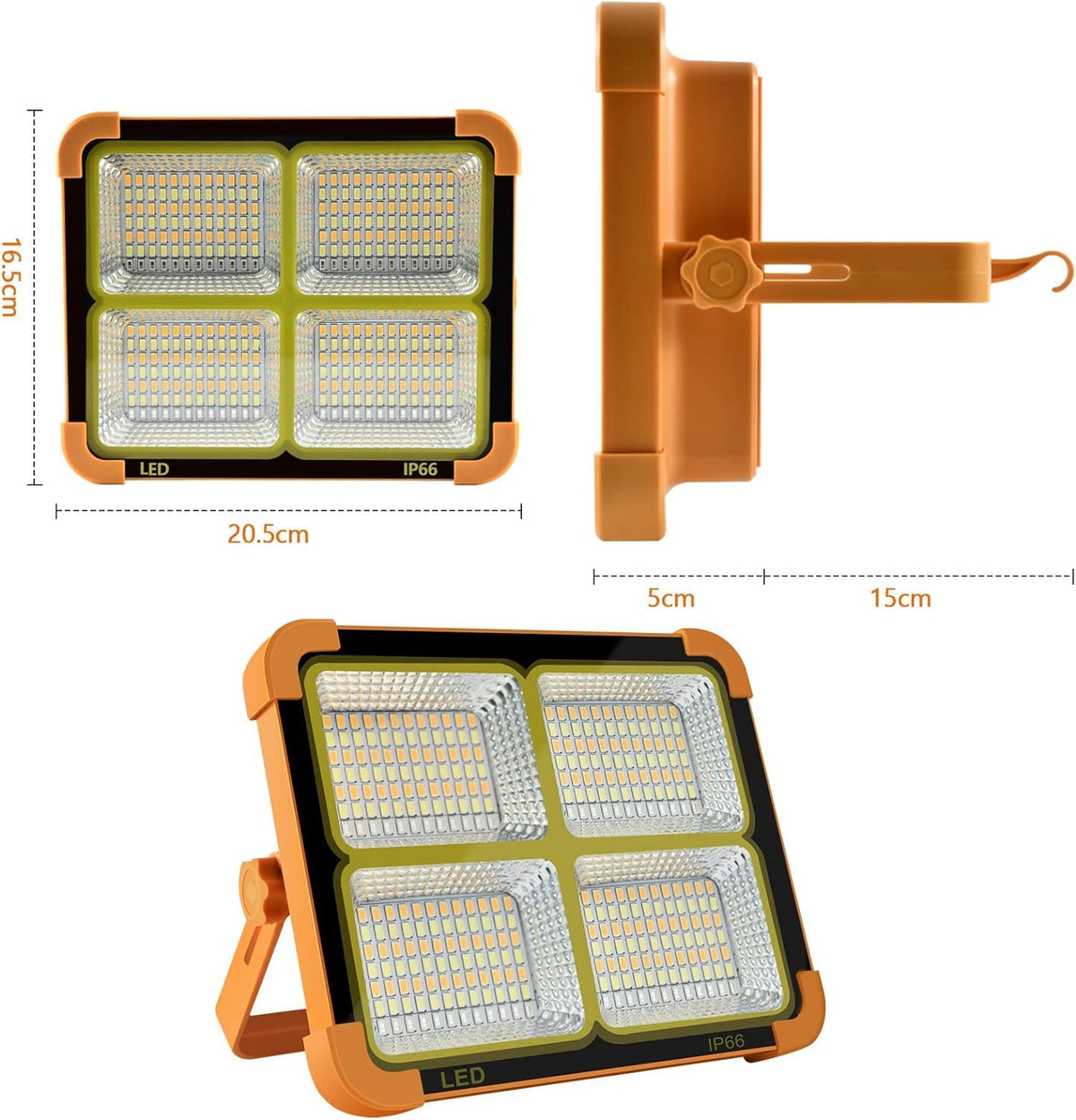 CosyEasy multi-mode light including warm white and SOS signals