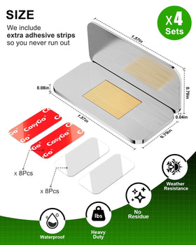 CosyGo four-set kit suits kitchen, bathroom, closet, and office needs