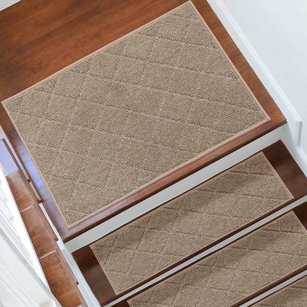 COSY HOMEER peel-and-stick stair treads for quick setup