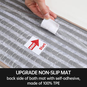 COSY HOMEER soft beige treads offer comfortable footing