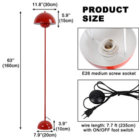 COSYLUX bowl visor redirects light downward to reduce glare.