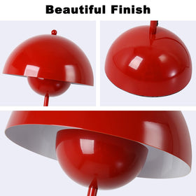 COSYLUX hemispherical shade with 11.8-inch diameter distributes light evenly.