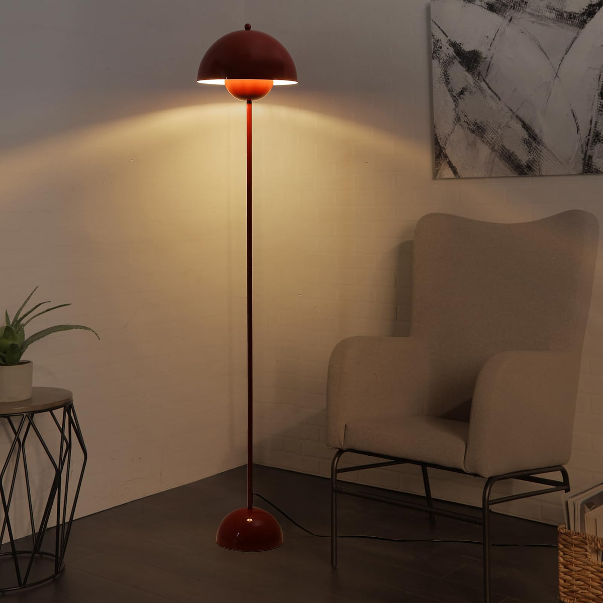 COSYLUX slim tall profile fits tight corners in bedrooms, living rooms, and offices.