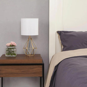 Cotulin living room lamp adds warm glow and contemporary flair