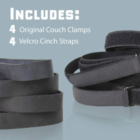 Couch Clamp Pro easy rearrangement helps reconfigure layouts without gaps.