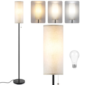 Coucrek floor lamp with 3-color temperature for adaptable ambient lighting.