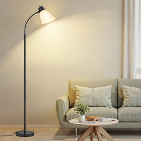 Coucrek floor lamp ideal for dorms, living rooms, and bedrooms.
