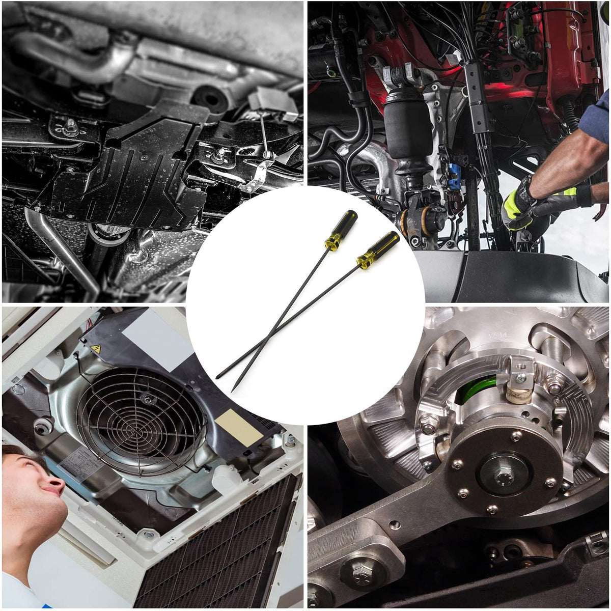 Coufce set supports electrical and computer maintenance with versatile long reach