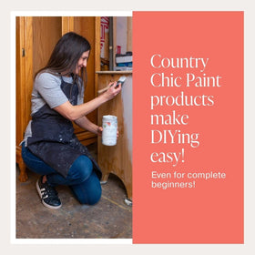 Country Chic Clear Coat durable protection for medium-sized furniture projects