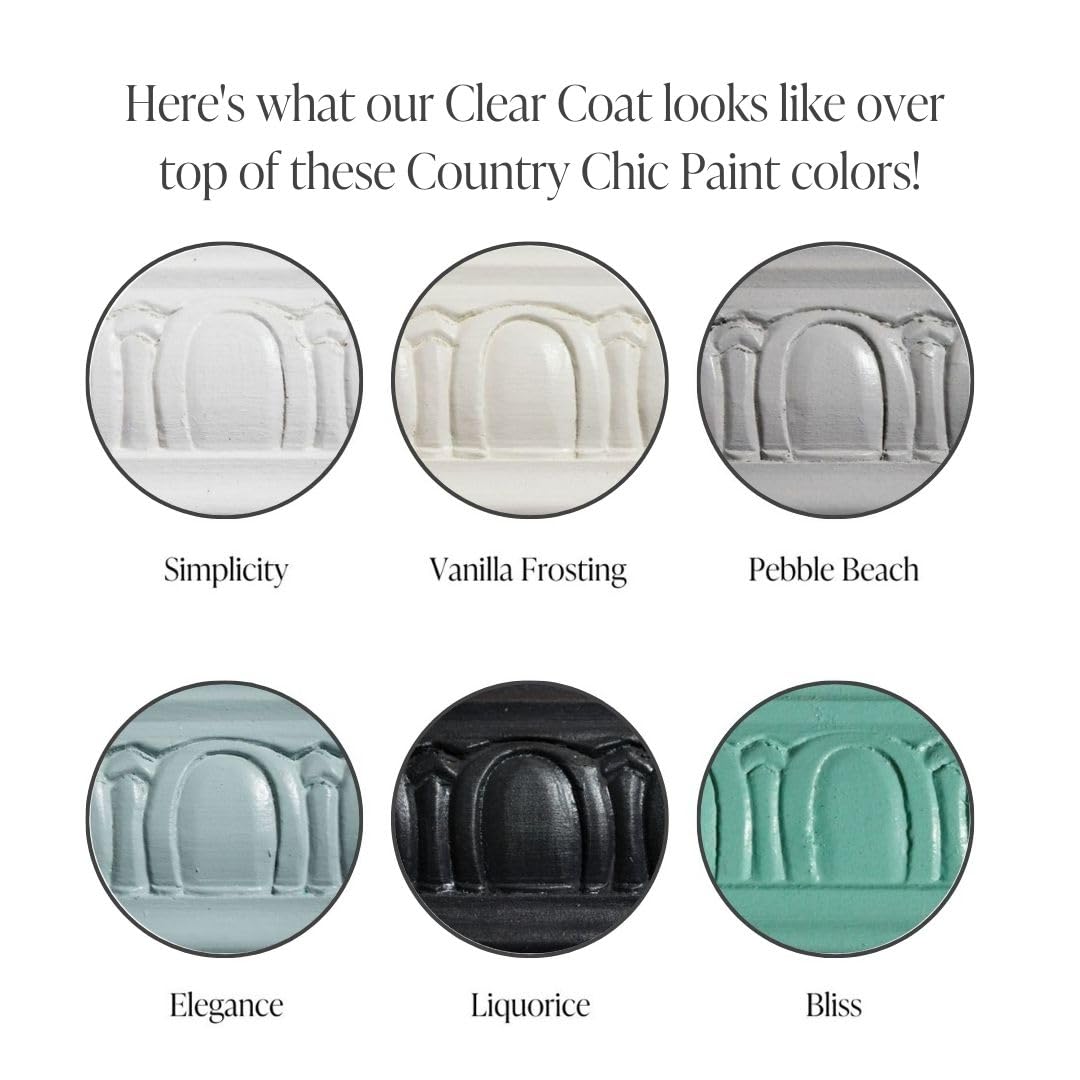 Country Chic Clear Coat indoor-outdoor ready seal protects color and durability
