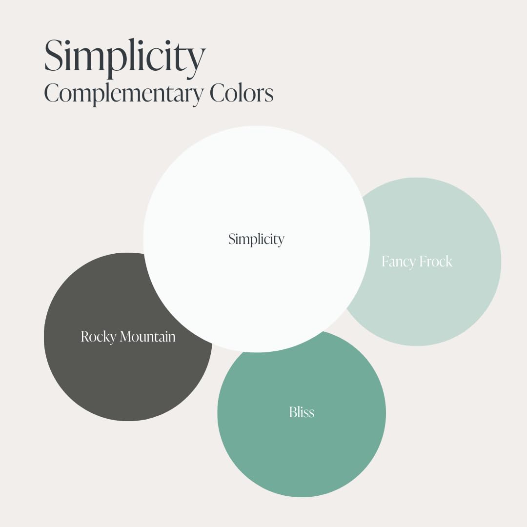Country Chic Simplicity White finish creates versatile, timeless decor.