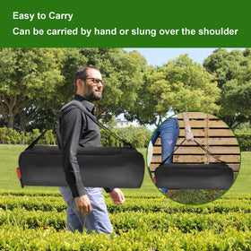 Cover Geny bag shows a comfortable shoulder strap for easy transport