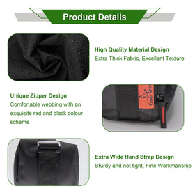 Cover Geny tool roll converts into a versatile travel tote