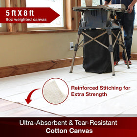 CoverGrip back pattern shows slip-resistant dots for stable placement
