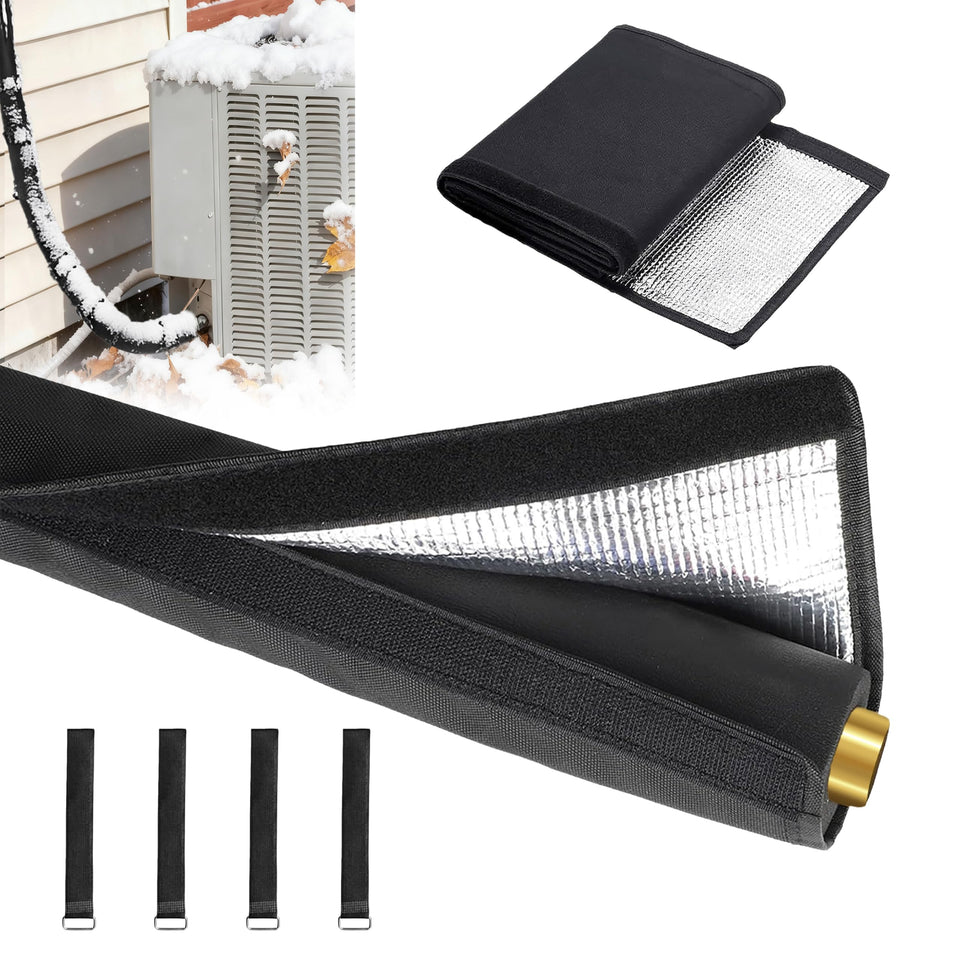 COVERTIFY 5-layer pipe cover outdoor focuses on weather protection for 72-inch length.