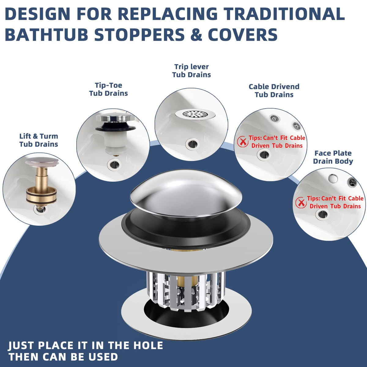 COVO tool-free installation saves time during bathroom upgrades