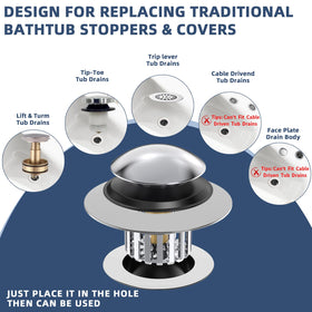 COVO tool-free installation saves time during bathroom upgrades
