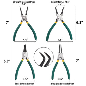 Covzoe external straight jaw pliers for quick ring removal