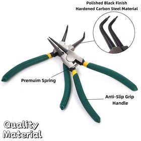 Covzoe internal straight jaw pliers for precise clearance