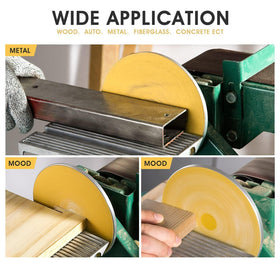 CowboyBOB durable PSA disc collection reduces clogging and loading.