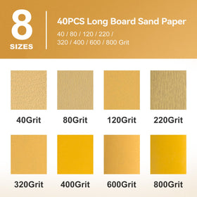 CowboyBOB self-adhesive sandpaper sticks to a sanding block securely.
