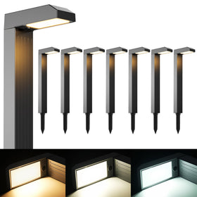 COXSENI solar pathway light 8-pack product shot for landscape illumination.