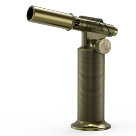 CoYlBod butane torch with metal body for durable kitchen use.