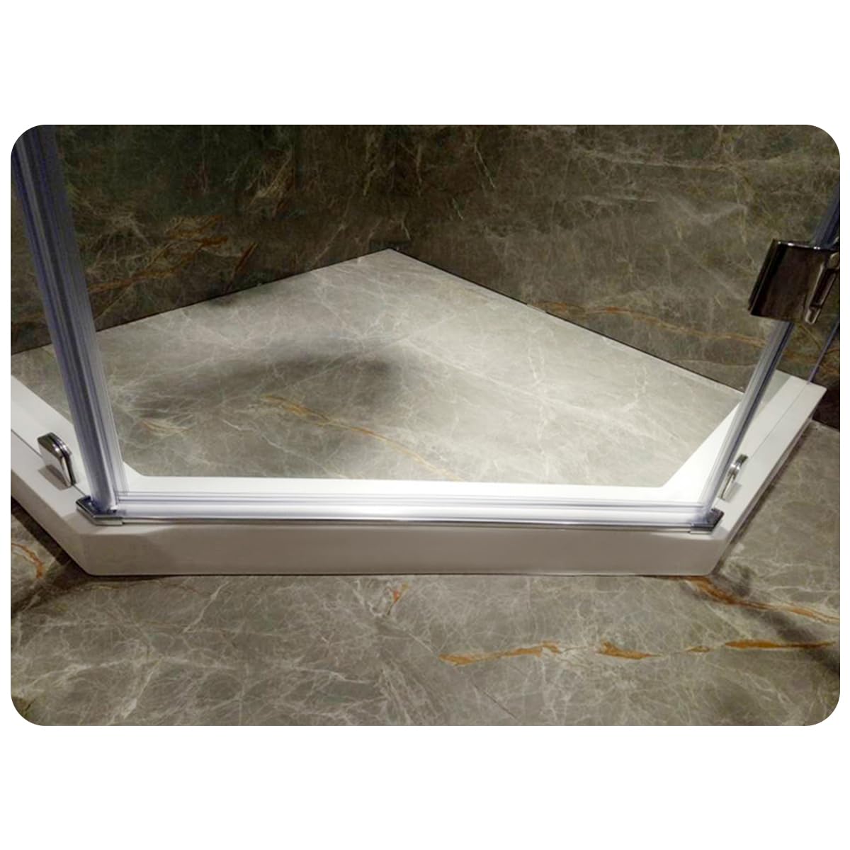 27.5 inch length seal is cuttable to fit your door.